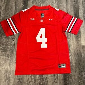 Jeremiah Smith Ohio State Buckeyes Red Jersey Men’s Size S-XXL